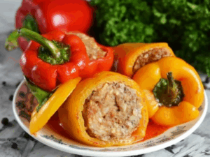 Gefüllte Paprika
